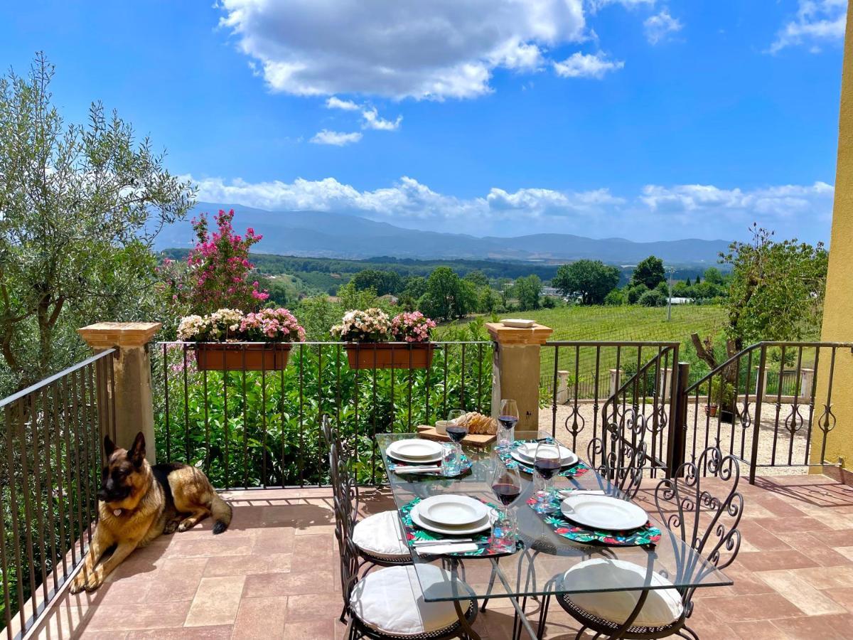 Donna Vittori - Borgo Agricolo Aparthotel Paliano ภายนอก รูปภาพ